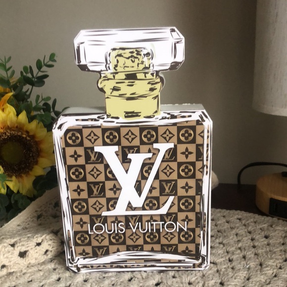 Louis Vuitton Decorative Wooden Perfume Bottle Home Decor - Picture 8 of 8